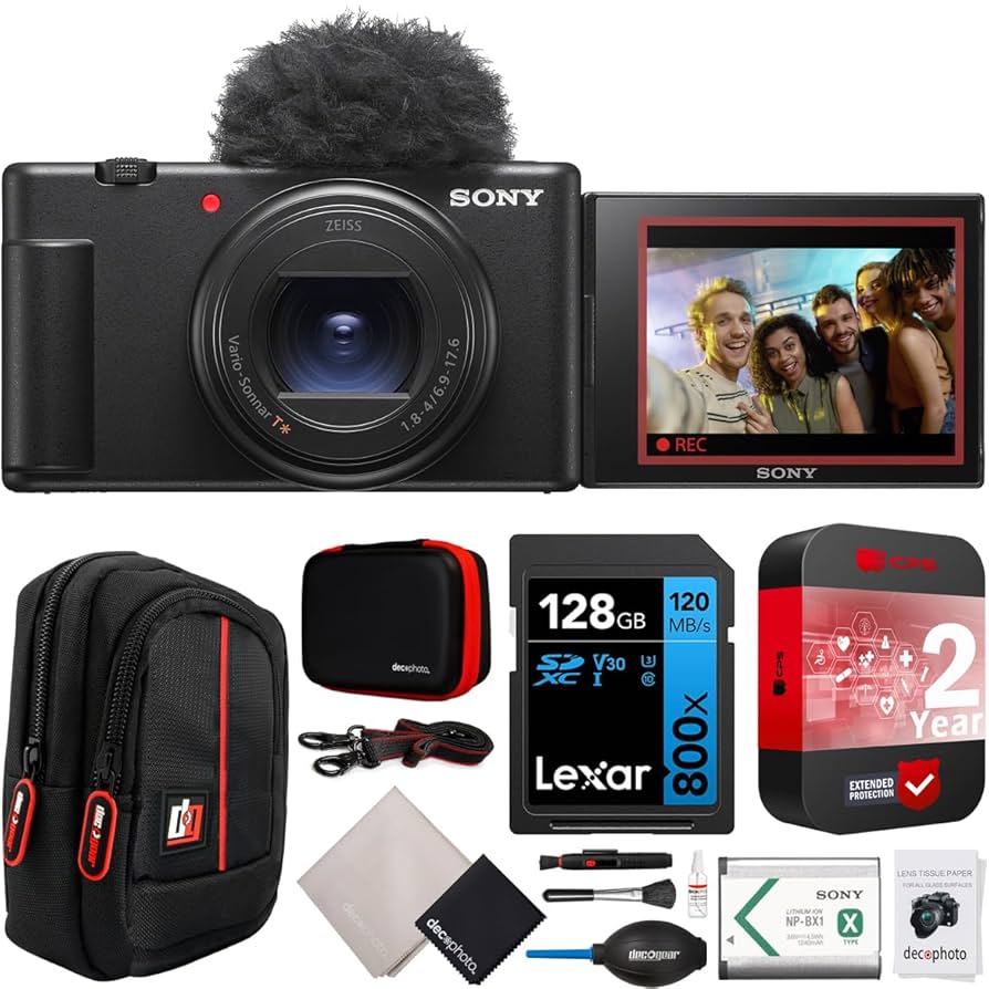 Sony ZV-1M2 ブラック Sony ZV-1M2 Digital Camera, Compact 20.1 MP, 4K Video, 2.55x